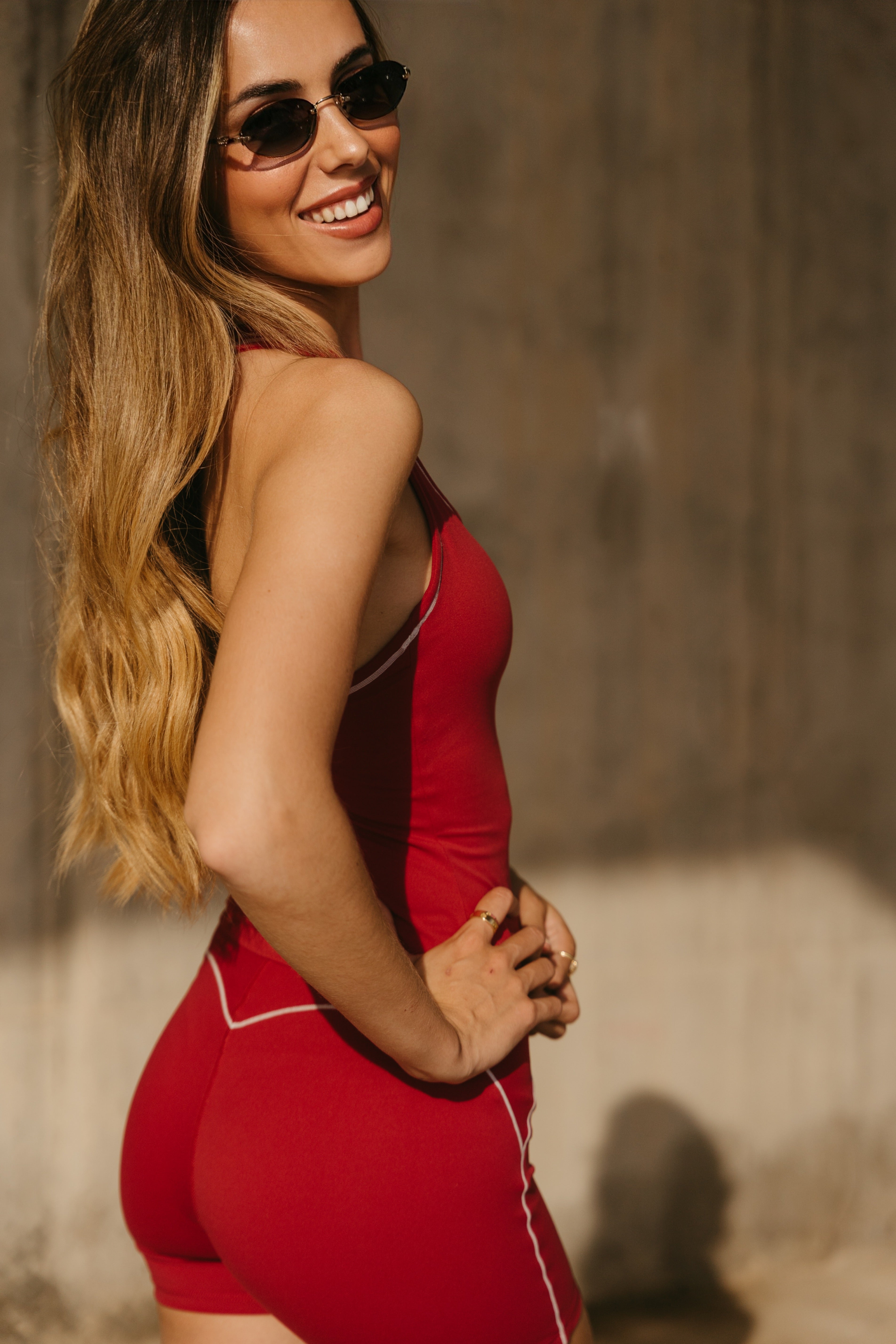 Sculpt Short Rojo Cereza