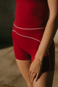 Sculpt Short Rojo Cereza