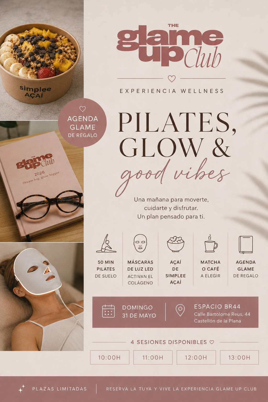 EVENTO EN CASTELLÓN – Pilates, Brunch & Wellness Experience