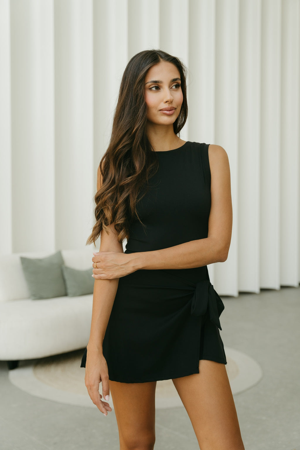 Glame Active Dress Negro