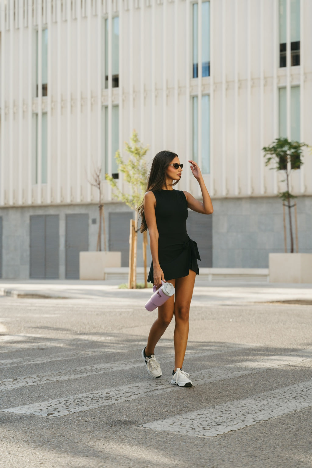 Glame Active Dress Negro